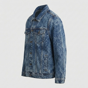Custom <b>Men</b> <b>Denim</b> <b>Jacket</b> Modern Lifestyle Outerwear with Premium Construction and Wholesale Manufacturing Solutions Best Selling - Product Image 3