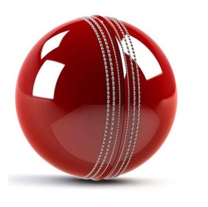 Pelotas de Cricket Personalizadas con Logotipo, Pelotas de Cricket de Cuero Rojo de Primera Calidad Cosidas a Mano, Pelotas de Cricket Duras para Deportes de Bowling, Venta al Por Mayor - Product Image 2