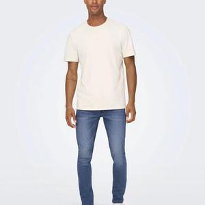 Jeans cargo en denim respirant pour le printemps, coupe droite, en coton, style streetwear personnalisé, fabricant de vêtements OEM, marque privée - Product Image 3