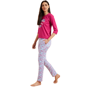 Factory Pajamas For Women Set Organic Cotton Relaxed Fit Home Lounge Sleepwear Bulk Volume - Product Image 1