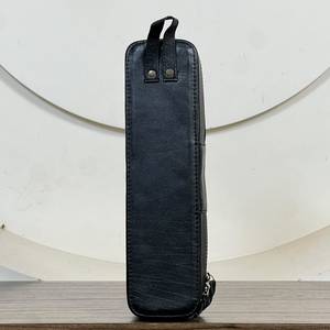 Estuche de Viaje para Rizadores de Pelo de Cuero Genuino con Grabado Floral, Cierre de Cremallera 777 y Asa Colgante, para Herramientas de Peinado, Venta al por Mayor - Product Image 5