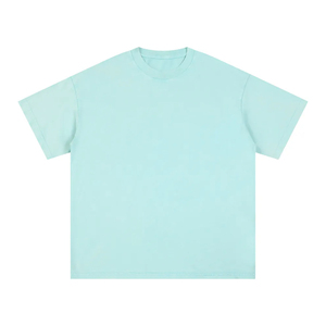 T-shirt personnalisé délavé à l'acide, style streetwear, coupe ample, pour hommes et femmes, vente en gros - Product Image 5