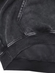 Sweat-shirts pour hommes effet délavé, tissu doux et confortable, look élégant, parfait pour un style décontracté, avec poches, anti-boulochage, pour l'automne - Product Image 6