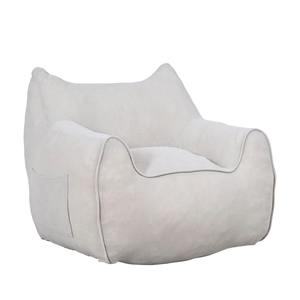 Fauteuil pouf moderne en mousse déchiquetée pour enfants, canapé confortable en éponge pour tout-petits et bébés, idéal pour les 2 ans et plus - Product Image 1