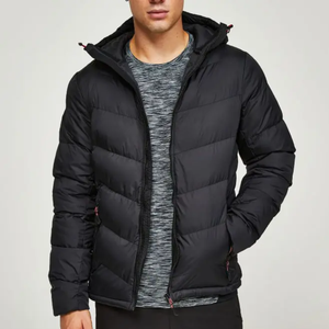 Veste matelassée pour homme avec logo personnalisé, imperméable, parka d'hiver chaude et épaisse, manteau de ski, doudoune pour homme 2026 - Product Image 3