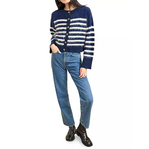 Cárdigan de Invierno para Mujer VIBE SEWN, Poliéster/Algodón, Transpirable, Tejido de Moda, Suéter Informal, Color y Logotipo Personalizables, Servicio OEM - Product Image 4