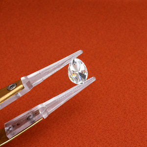 Diamant de laboratoire CVD certifié IGI, taille personnalisée 1,0-4,0 CT, coupe poire, couleur EF, pureté VVS2, pour bijoux haut de gamme - Product Image 3
