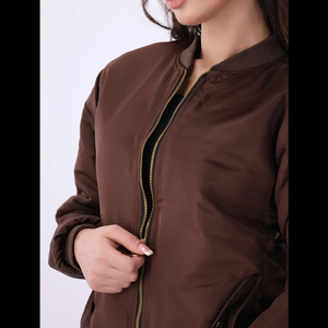 Chaqueta Bomber de Último Diseño para Mujer, Ropa de Invierno, Chaqueta Bomber 2026, Chaqueta Bomber de Alta Calidad para Mujer, Último Diseño - Product Image 4