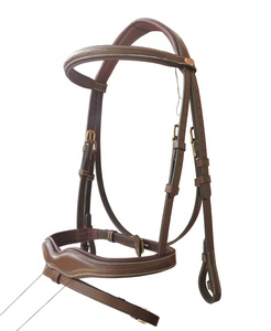 สายคาดเอวที่ออกแบบโดยดีไซเนอร์, สายจูงสุนัขบราวน์แบบผูกเชือกสวมใส่สบายทนทานสำหรับเจ้าของม้า - Product Image 1