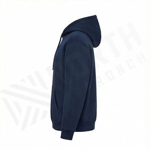 Survêtement en molleton de coton personnalisé OEM, ensemble sweat à capuche oversize pour homme, respirant, effet délavé, style streetwear - Product Image 3