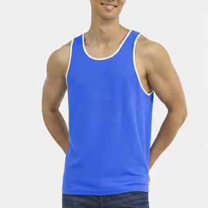 Wholesale New Arrival Custom <b>Men</b> Tank Top Plus Size Sporty Gym <b>Singlet</b> Breathable Sleeveless Summer Tank Tops - Product Image 1