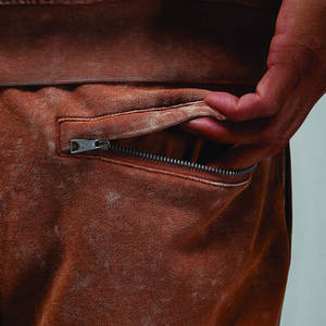 Pantalon décontracté délavé à l'acide pour homme – Confortable, couleur unie, à prix bas et faible MOQ pour la vente en gros - Product Image 5