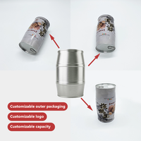 Boîtes de conserve vides pour huile d'olive de qualité alimentaire, 750 ml-5 L, emballages pour huile d'olive vides avec logo personnalisé