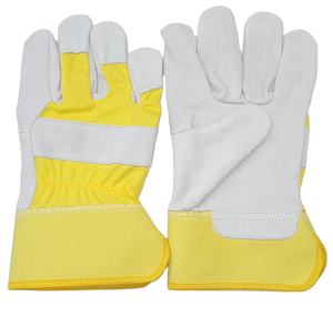 Gants de gréement en cuir industriels canadiens Gants de sécurité pour hommes et femmes Équipement de protection individuelle Fabricant et exportateur - Product Image 1