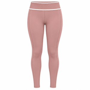 Ensemble de vêtements de sport pour femmes Dusty Rose, soutien-gorge de sport, leggings taille haute, tenue d'entraînement deux pièces - Product Image 4