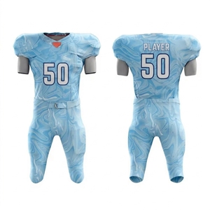 Uniforme de football américain STAR SPEED de qualité supérieure, couleur personnalisée, polyester respirant, écologique, imperméable, logo personnalisé - Product Image 3