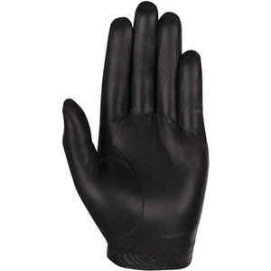 Gant de golf en cuir Opticolor pour hommes, gant noir de qualité supérieure, taille moyenne-grande, pour adulte, avec ajustement réglable pour la main gauche - Product Image 2