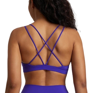 Sujetador deportivo de yoga de nuevo estilo europeo-americano, transpirable, con almohadillas para el pecho, para yoga sin sujetador, fitness, a prueba de golpes, para correr - Product Image 4