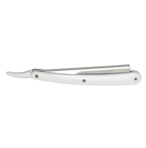 Rasoir de barbier manuel jetable Maclura Sliding Shavette en acier inoxydable de qualité supérieure, rasoir de sécurité à demi-lame unique pour hommes - Product Image 4