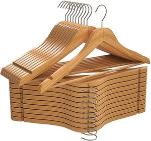 Perchas de madera premium al por mayor, perchas duraderas para trajes, camisas y chaquetas de M/S SHAAN HANDICRAFTS - Product Image 1