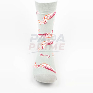 Stylish Crew <b>Socks</b> Breathable Quick Dry Eco-Friendly Cotton/<b>Wool</b> Everyday Footwear Accessories Smooth Texture Stretchable - Product Image 3