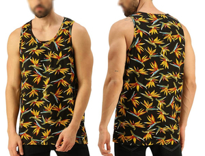 New Arrival Customized Casual <b>Knitted</b> <b>Tank</b> <b>Top</b> Men <b>Women</b> Breathable Quick Dry Sublimation Printed Polyester High Quality OEM - Product Image 6