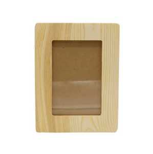 Stylish Hardwood <b>Memory</b> <b>Frame</b> Modern Home Dcor Genuine Wood Texture Sustainable Personalized Artwork Rectangle Landscape LODI - Product Image 1