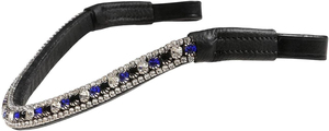 Diadema de Cuero Personalizable de Alta Calidad para Caballo con Diseño de Cristales Brillantes, Duradera, para Exhibiciones Ecuestres - Product Image 6