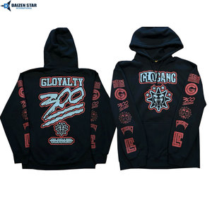 Sweat-shirt à capuche unisexe en coton molletonné, personnalisable avec logo, fournisseur en gros - Product Image 3