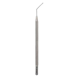 Punta de Espátula de 0.5mm, Longitud Total 12.5cm, Lente Jaffe de Acero Inoxidable Quirúrgico Oftálmico Manual de Alta Calidad con Certificación CE - Product Image 4