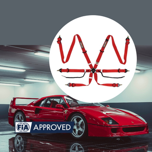 Harnais de course ultra-léger et ultra-fin TBRACING Sport Plus de style européen, homologué FIA, haute tension, OEM ODM, personnalisable - Product Image 2