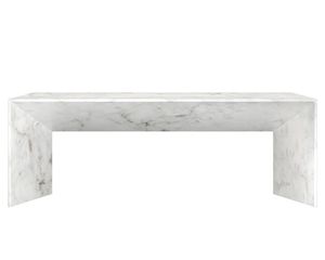 Hot Selling White Marble Console <b>Table</b> With Double Pillar Base Luxury Entryway Furniture For Home Decor - Product Image 3