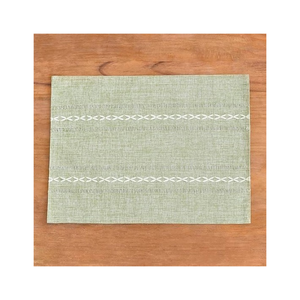 Mantel Azul para Mesa de Comedor con Manteles Individuales a Rayas a Juego, Juego de Mantelería Tejida para Cocina, Hogar, Restaurante, Hotel, Eventos - Product Image 5
