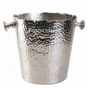 New Custom Designer Stainless Steel <b>champagne</b> <b>Bucket</b> High Quality Metal Matt Finished <b>champagne</b> <b>Bucket</b> Party and Hotel Supplies - Product Image 4