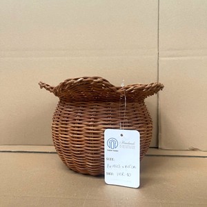 <b>Rustic</b> Touch Ideal Solution For <b>Home</b> <b>Decor</b> A Charming Accent Rattan Wicker Vase Urn From Vietnam - Product Image 2