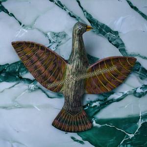 Aluminio Flying Piegon estatua montaje en pared colgante Metal pared arte decoración Piegon para interior exterior hogar dormitorio sala de estar - Product Image 3