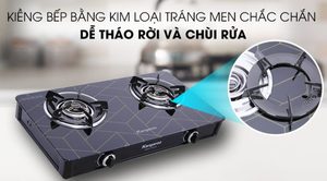 Glass surface LPG Gas Cooktops with Magneto Ignition Gas Stove Made in Vietnam Double burner Cooker Stove Double Kitchen - Product Image 5