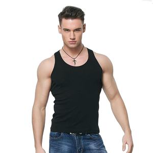 Camiseta sin mangas de verano, ropa de calle, moda de colores sólidos, camiseta sin mangas para correr, Fitness, gimnasio, chalecos, camiseta sin mangas para hombres - Product Image 1