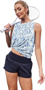 Débardeur court côtelé extensible sans manches pour femme, séchage rapide, écologique, confortable, style streetwear décontracté, idéal pour l'été - Product Image 2