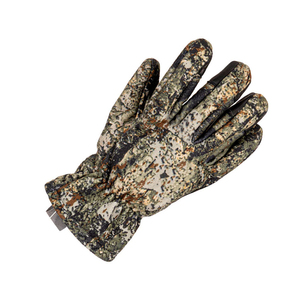 Gants de cyclisme unisexes isolés thermiquement pour l'extérieur avec imprimé camouflage en polyester, à doigts complets, pour l'hiver - Product Image 5