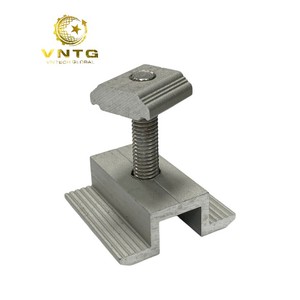 ชุดอุปกรณ์ยึดแผงโซลาร์เซลล์ขนาด 40 มม. แบบประกอบสำเร็จ VNTECH รุ่น AL6005-T6  ทำจากอะลูมิเนียมอโนไดซ์ สำหรับติดตั้งแผงโซลาร์เซลล์ - Product Image 1