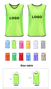 Gilet de sport vert personnalisé unisexe adulte respirant 100 % polyester avec logo imprimé par transfert thermique sur le devant sans manches col ras du cou - Product Image 5