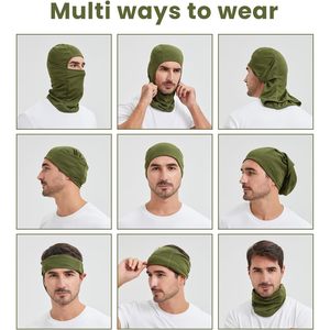 Pasamontañas de Verano, Protector de Cuello Transpirable, Máscara de Seda de Hielo Refrescante, Ligera, Protección UV, para Correr al Aire Libre, Motociclismo - Product Image 3