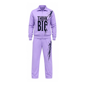 Mens Sports Tracksuit Wholesale Custom Athletic Gym Training Running Set Zip Jacket Jogger <b>Pants</b> OEM ODM Supplier Factory Custom - Product Image 1