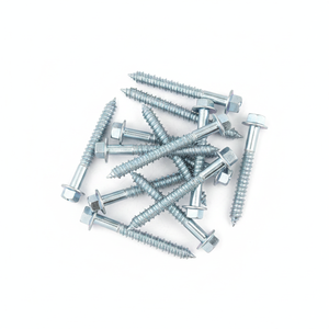 Tornillos para Madera con Cabeza Hexagonal Estándar Métrica - Fijaciones para Madera con Recubrimiento de Zinc - Product Image 1