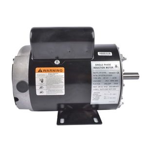 Motore per Compressore d'Aria Elettrico 17.2A 3.7 HP Nero Asincrono 230 V 60/50 Hz BT198FA.00 M BTM56RB34D3.7M Potenza Nominale 4/3 kW - Product Image 1