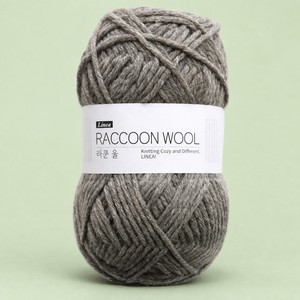yarns for <b>crochet</b> Raccoon Wool Blended Yarn with Wool and Raccoon for Hand Knitting 95g Ball wool yarn for hand knitting - Product Image 4