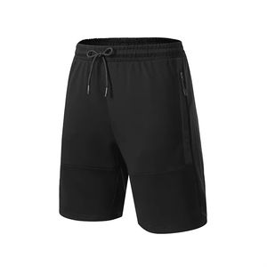 Shorts en coton uni pour homme - Légers, pour l'entraînement, le sport et les loisirs, de haute qualité, avec cordon de serrage, options personnalisables - Product Image 2