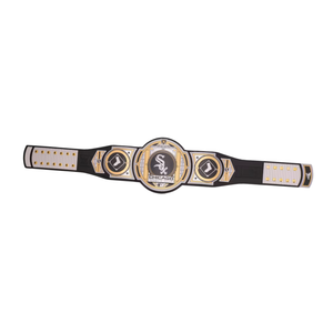 เข็มขัดแชมป์ชิคาโก้ ไวท์ซ็อกซ์ แบบปรับแต่งได้ เข็มขัดเบสบอลและมวยปล้ำคุณภาพสูง เข็มขัดแชมป์กีฬาสำหรับนักสะสมและแฟนๆ - Product Image 1