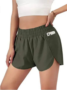 Shorts Deportivos para Mujer, Shorts Casuales de Secado Rápido, Ropa de Verano para Entrenamiento, Gimnasio, Ejercicio, Moda, Precio Económico, OEM - Product Image 5